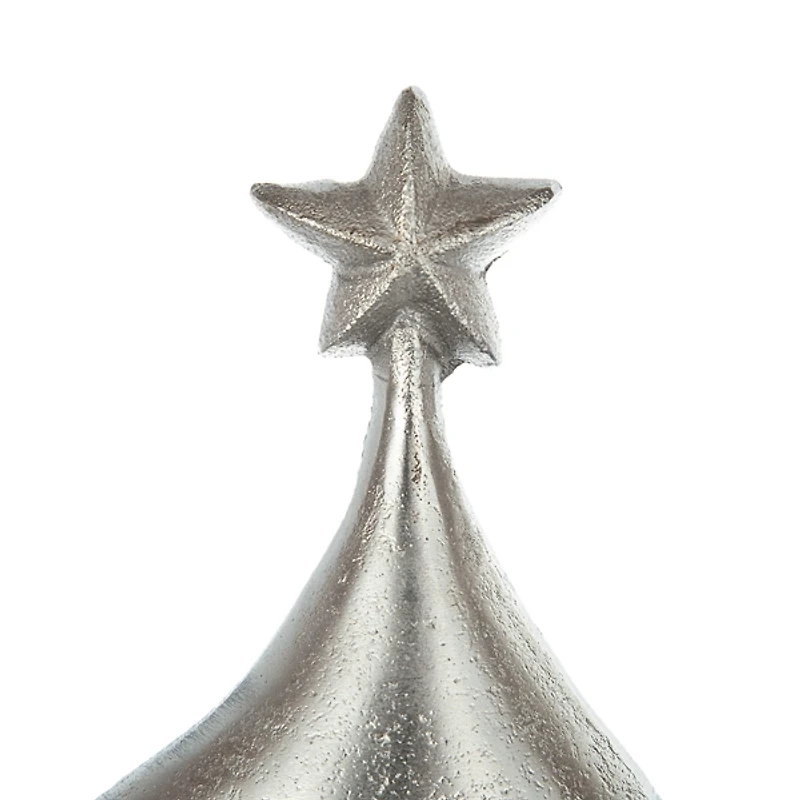 Silver Christmas Tree Wooden Frame Decoration