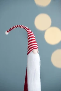 Tall Red and White Santa Gnomes, Set of 4