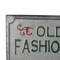 Old Fashioned Sleigh Rides Tin Wall Sign
