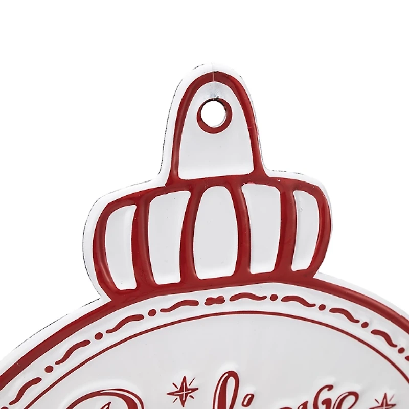 Believe in Magic of Christmas Ornament Wall Plaque