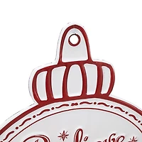 Believe in Magic of Christmas Ornament Wall Plaque