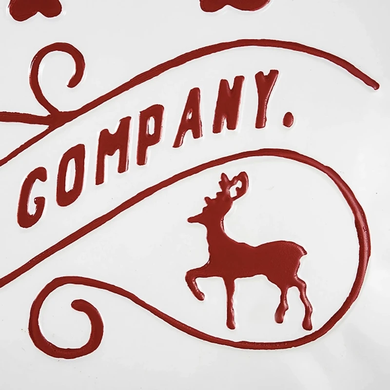 North Pole Trading Post Wall Plaque