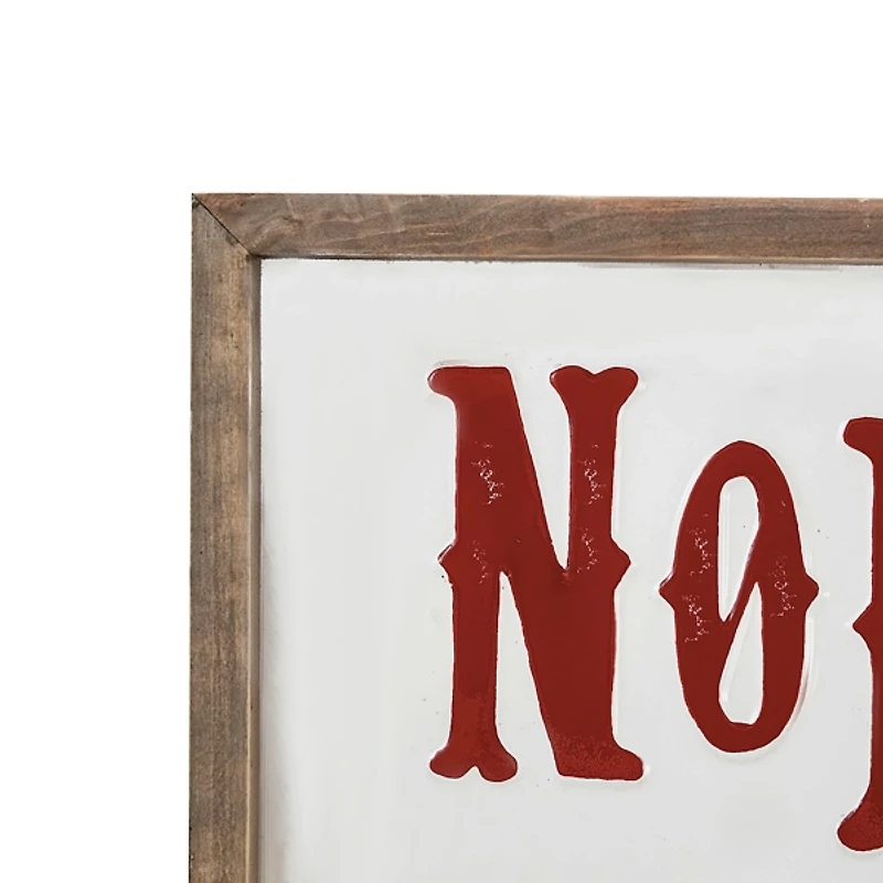 North Pole Trading Post Wall Plaque