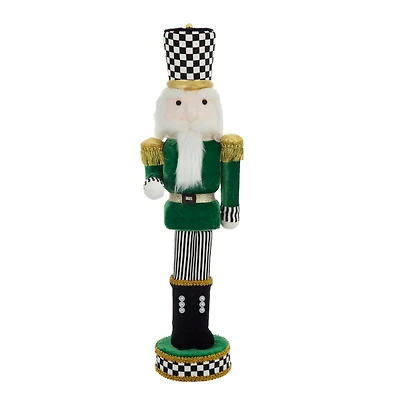 Green Nutcracker Figurine, 22 in.