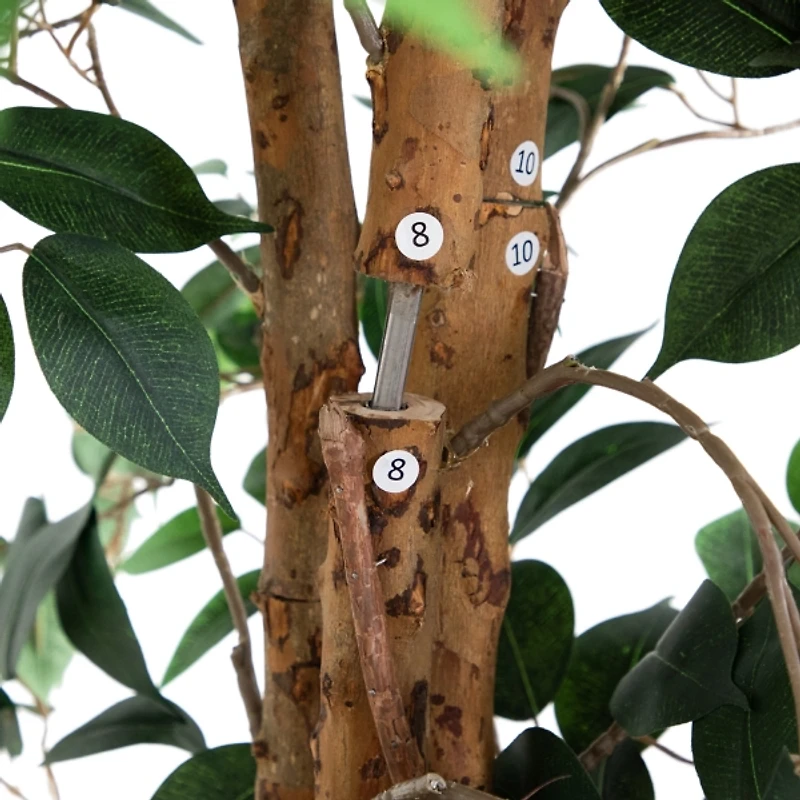 Faux Ficus Tree, 9 ft.