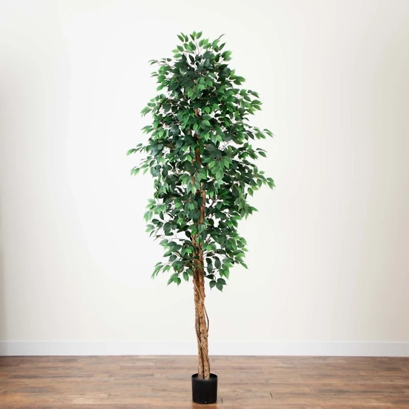 Faux Ficus Tree, 9 ft.