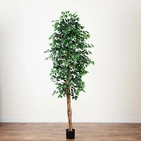 Faux Ficus Tree, 9 ft.