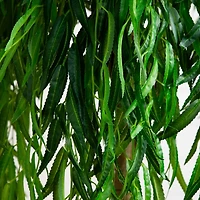 Real Touch Willow Tree in Black Planter