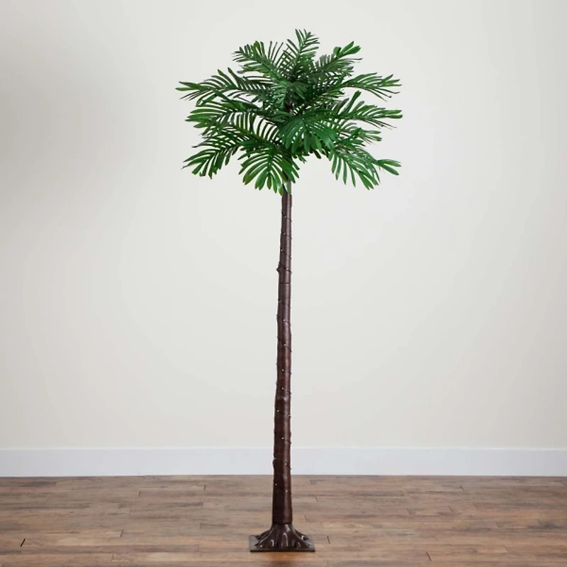 Pre-Lit Warm LED Palm Tree, 6 ft.