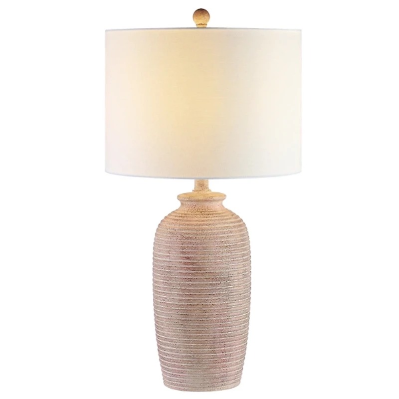 Tan Textured Kensin Table Lamp