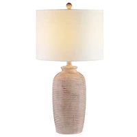 Tan Textured Kensin Table Lamp