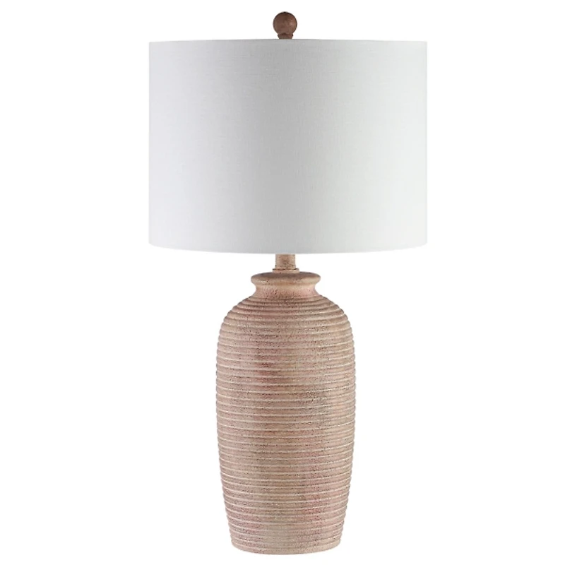 Tan Textured Kensin Table Lamp