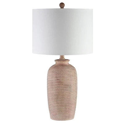 Tan Textured Kensin Table Lamp