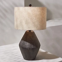 Brown Angled Gourd Ersta Table Lamp