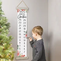 Days Until Holly Hanging Wall Plaque