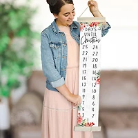 Days Until Holly Hanging Wall Plaque