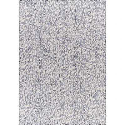 Blue Amur Outdoor Rug, 5x7