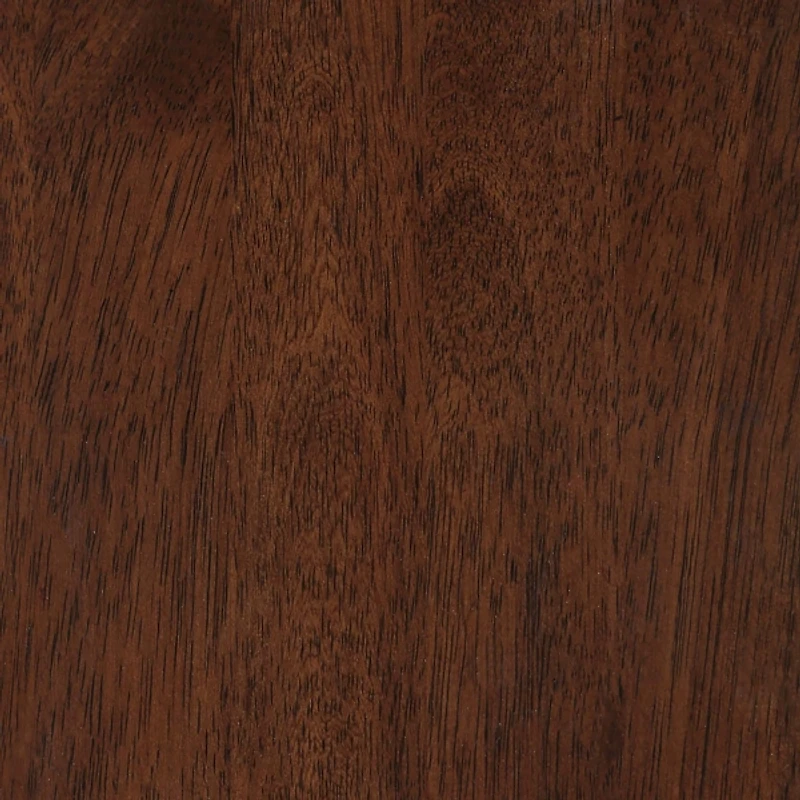 Brown Wood Double X Sides Accent Table