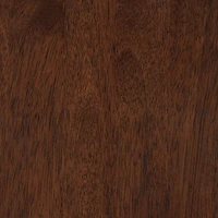 Brown Wood Double X Sides Coffee Table