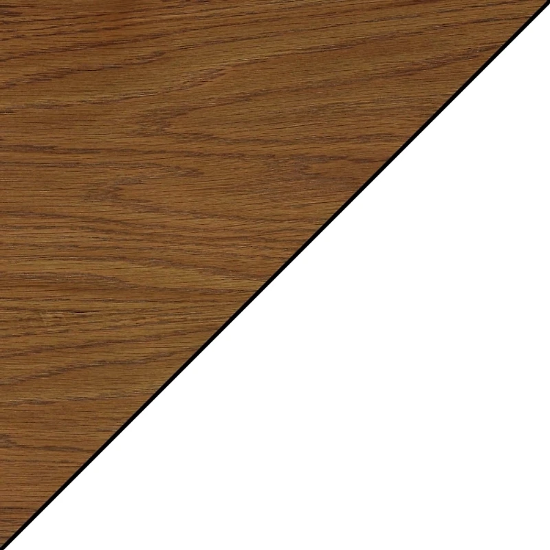 White Two-Tone X Sides Single Drawer Console Table