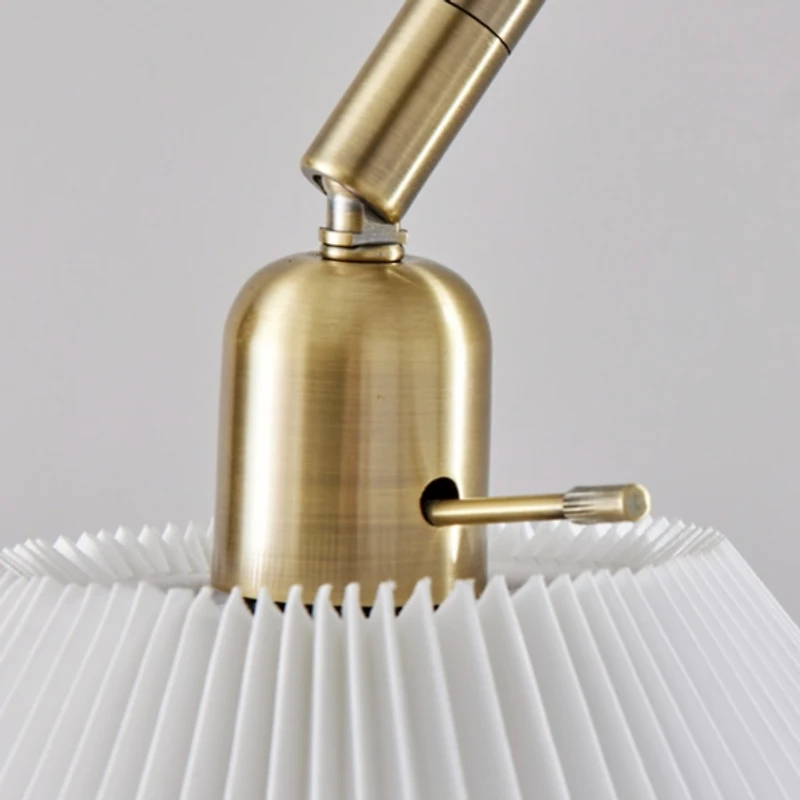 Antique Brass Curved Arch Floor Lamp