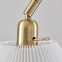 Antique Brass Curved Arch Floor Lamp