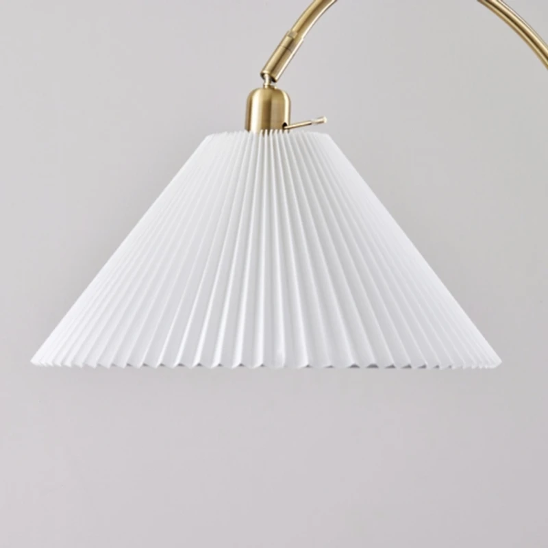 Antique Brass Curved Arch Floor Lamp