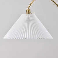 Antique Brass Curved Arch Floor Lamp