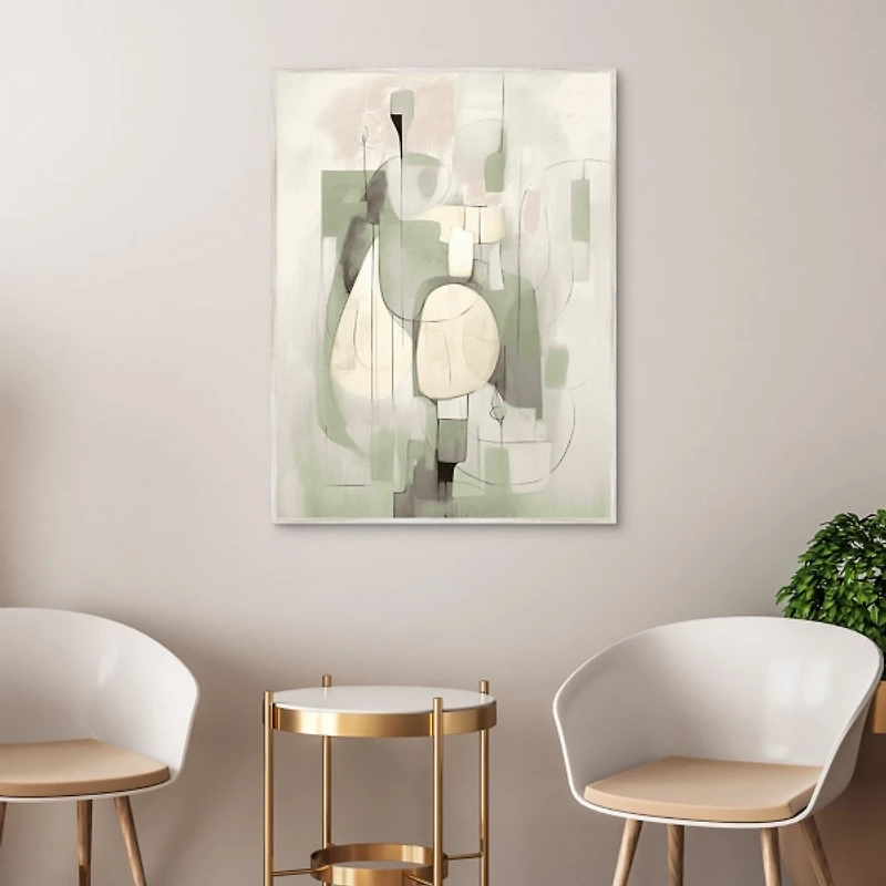 Heavenly Hues Framed Canvas Art Print