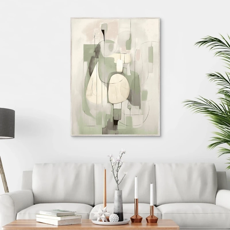 Heavenly Hues Framed Canvas Art Print