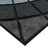 Compass Stone Gray Doormat