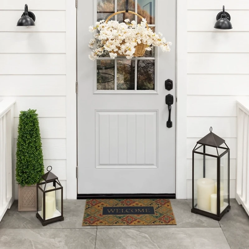 Tile Garden Welcome Doormat