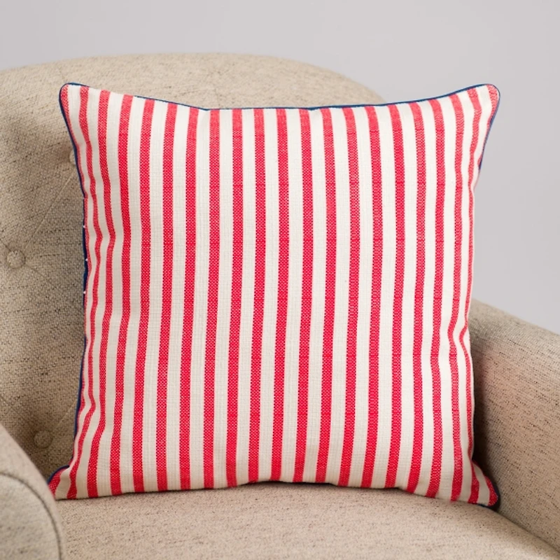 Americana Bow Pillow