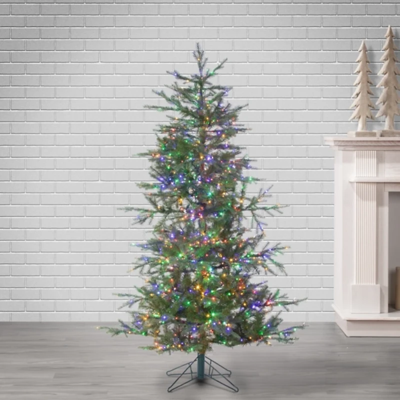 5 ft. Pre-Lit Portland Pine Christmas Tree