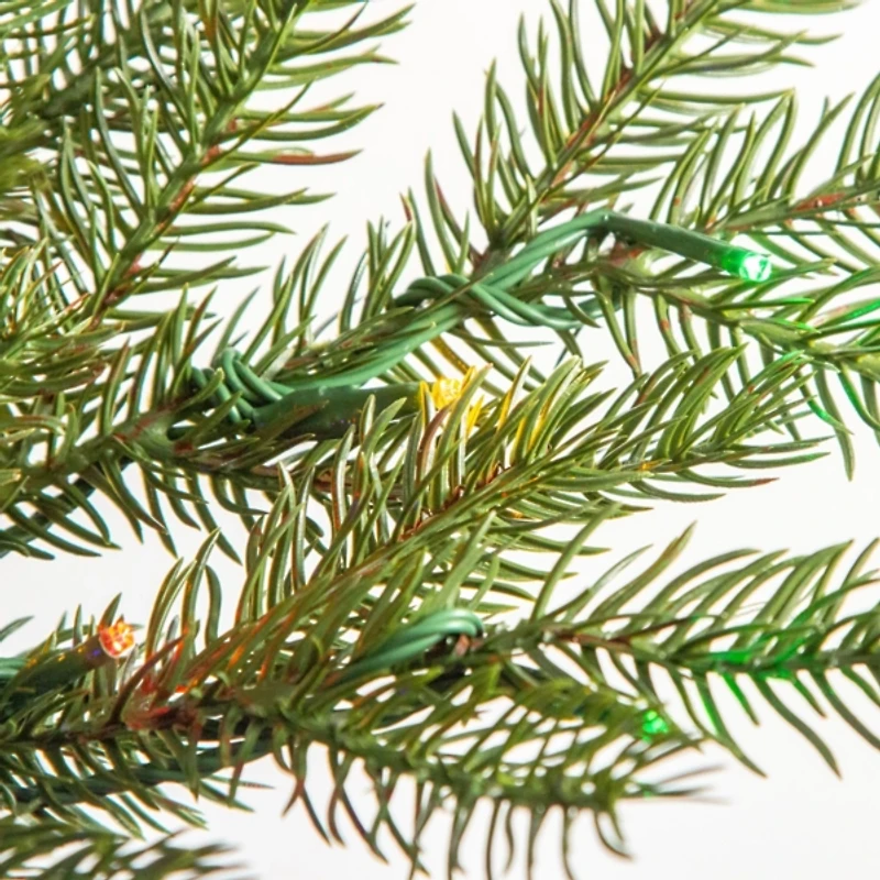 5 ft. Pre-Lit Portland Pine Christmas Tree