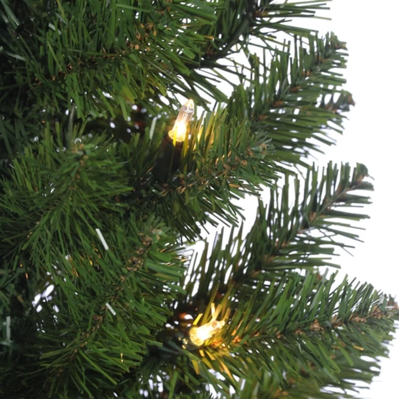 Pre-Lit Vancouver Pine 4-pc. Christmas Floral Set