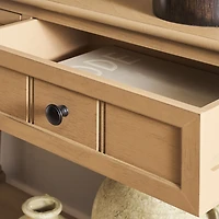 Natural 2-Drawer Samantha Console Table