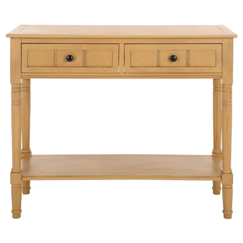 Natural 2-Drawer Samantha Console Table