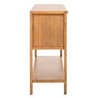 Natural Oak 4-Drawer Charlotte Sideboard