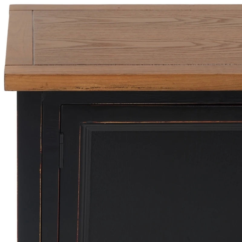 Oak 4-Drawer Charlotte Sideboard