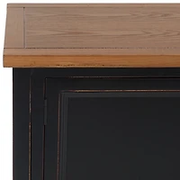 Oak 4-Drawer Charlotte Sideboard