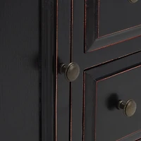 Oak 4-Drawer Charlotte Sideboard