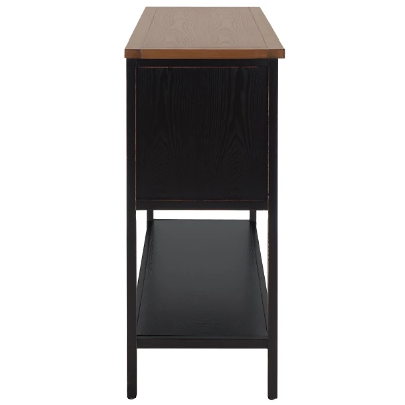 Oak 4-Drawer Charlotte Sideboard