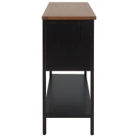 Oak 4-Drawer Charlotte Sideboard