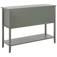 Rustic Gray 4-Drawer Charlotte Sideboard