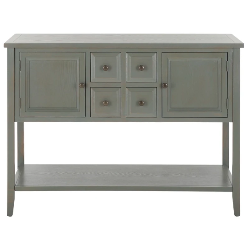 Rustic Gray 4-Drawer Charlotte Sideboard