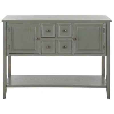 Rustic Gray 4-Drawer Charlotte Sideboard