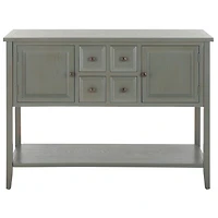 Rustic Gray 4-Drawer Charlotte Sideboard