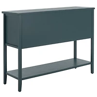 Slate Teal 4-Drawer Charlotte Sideboard