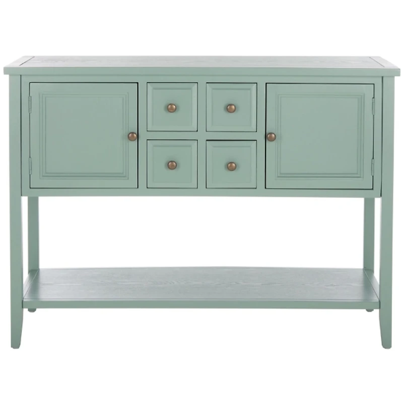Seafoam Green 4-Drawer Charlotte Sideboard